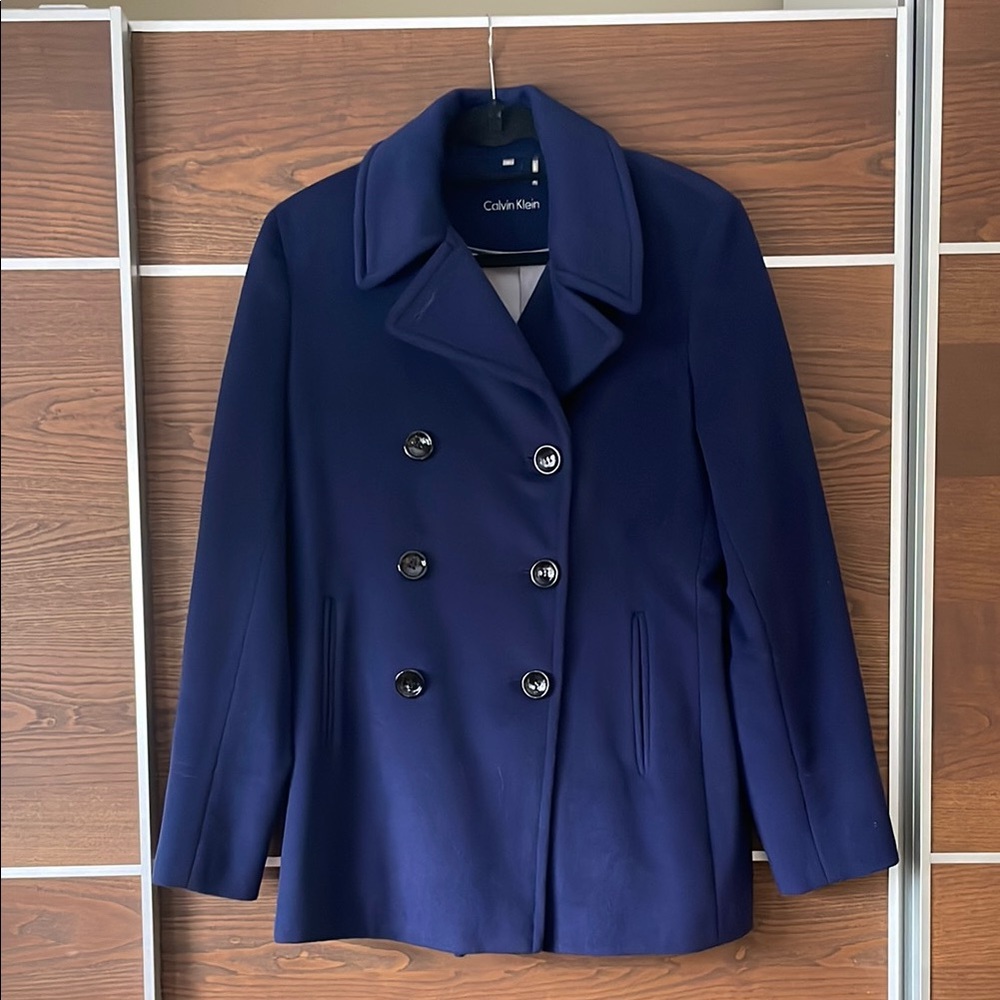 Calvin Klein Women's Navy Peacoat